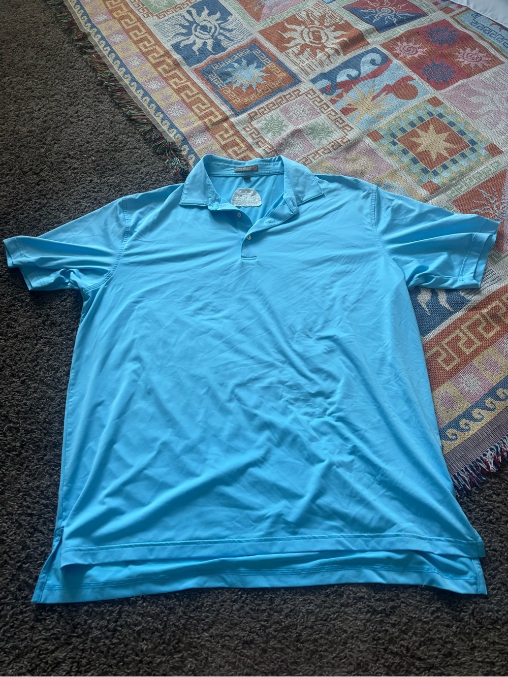 Peter Millar Sky Blue Performance Polo